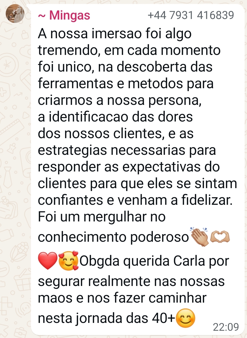 Depoimento Domingas Francisca